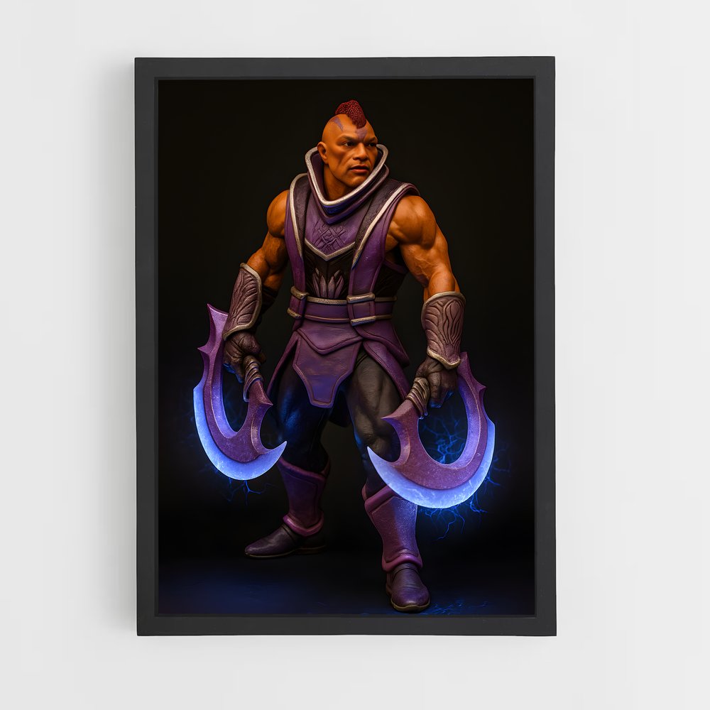 Poster Le Marteau du Destin – affiche Dota (vue 2)